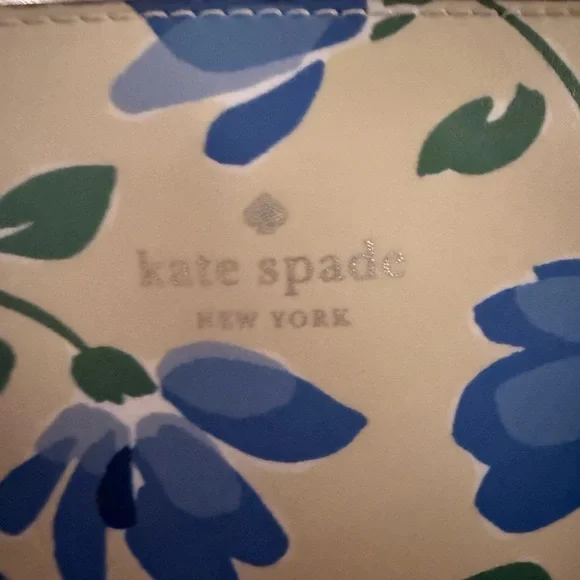 Kate Spade Blue and Green Floral handbag - Picture 5 of 5